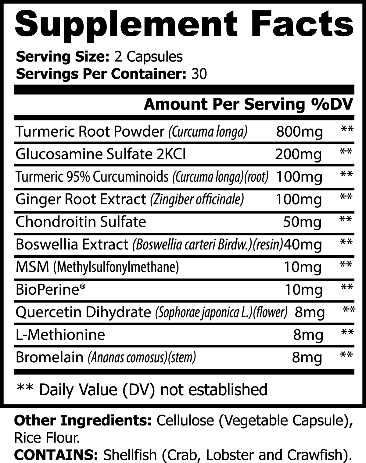 Platinum Turmeric Capsules