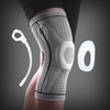Silicone Spring Knee Sleeve | Patella Support with Side Stabilizers
