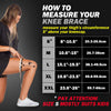 How to measure your knee brace